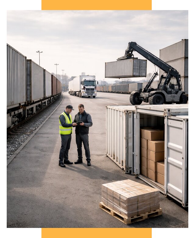 Международные мультимодальные перевозки от 46940 р. | СетСервис-Крт