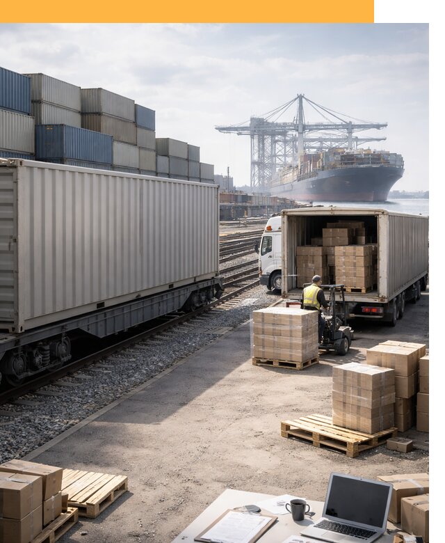 Мультимодальные перевозки грузов по миру от 46940 руб