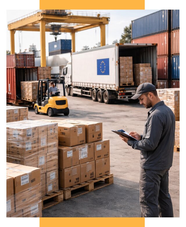 Доставка грузов из Европы от 12517 р., логистика СетСервис-Крт