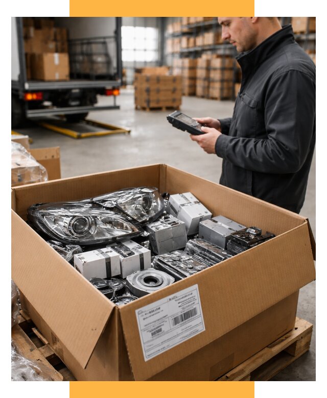 Доставка автозапчастей из Европы под ключ от 13039 р. | СетСервис-Крт