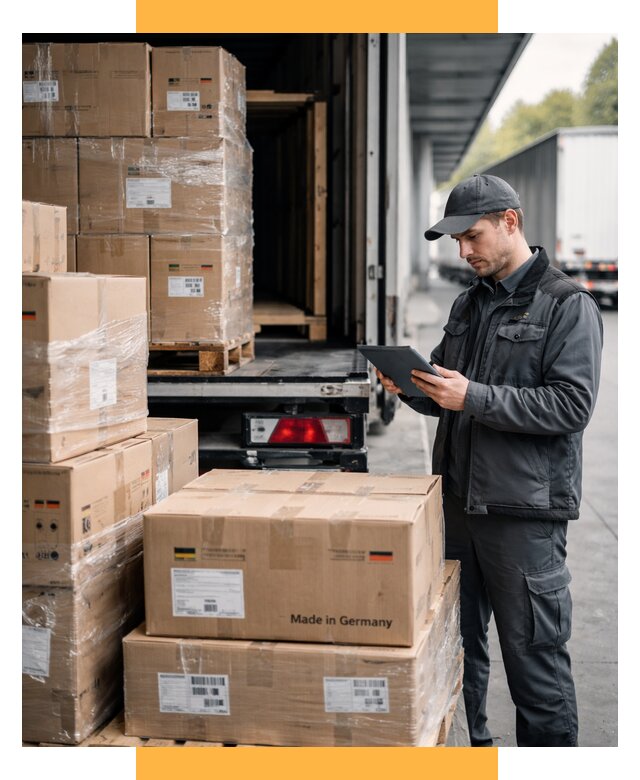 Доставка грузов из Германии от 46940 р. быстро - СетСервис-Крт