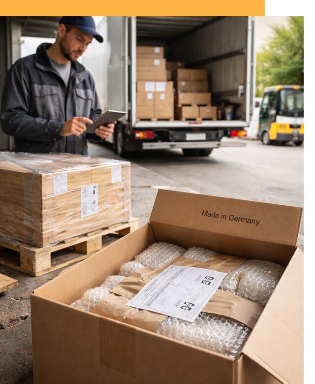 Доставка грузов из Германии от 46940 руб с таможенным оформлением