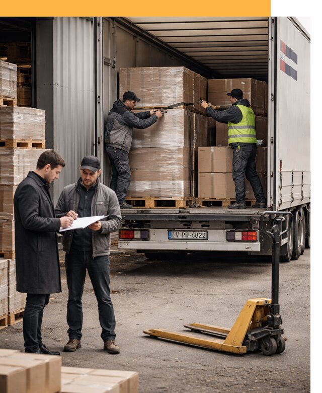 Автоперевозки из Латвии — международная доставка от 78233