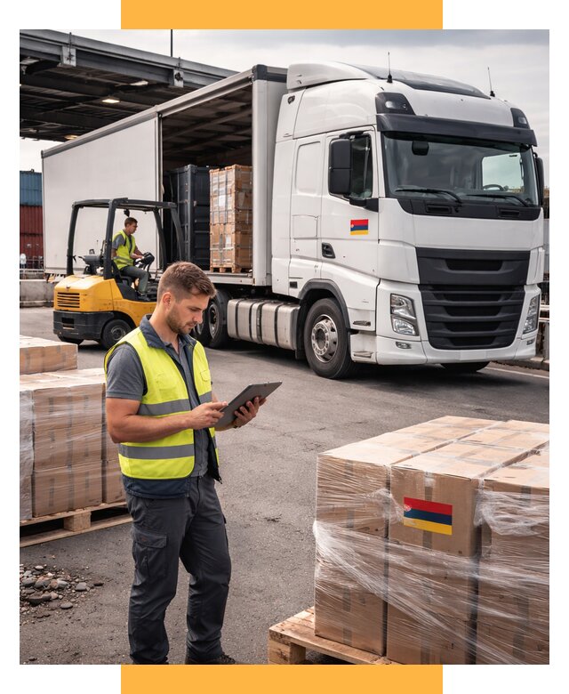 Автоперевозки из Армении от 99095 р. — услуги СетСервис-Крт