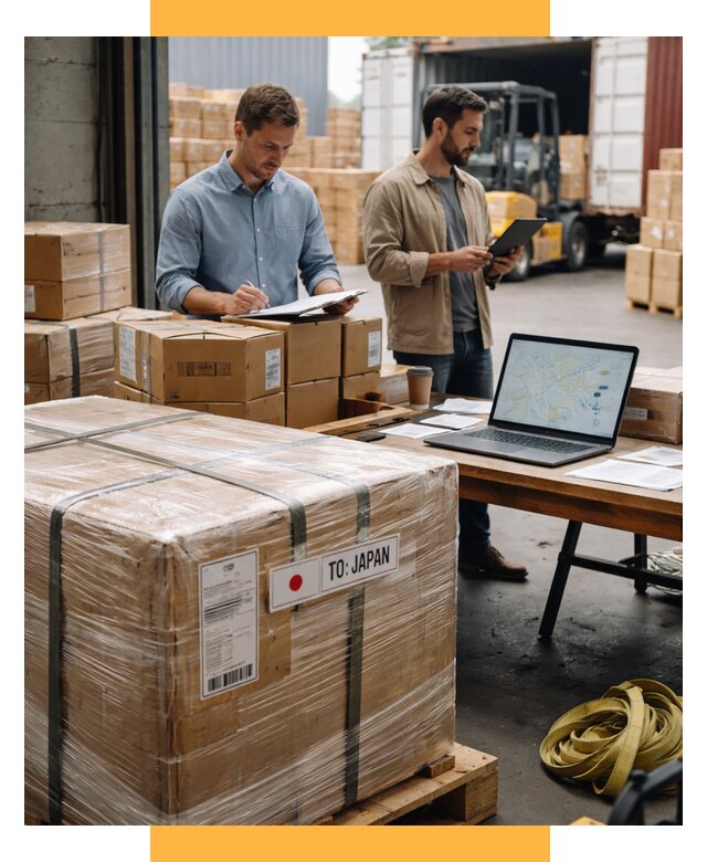 Доставка грузов в Японию от 26078 р., логистика СетСервис-Крт