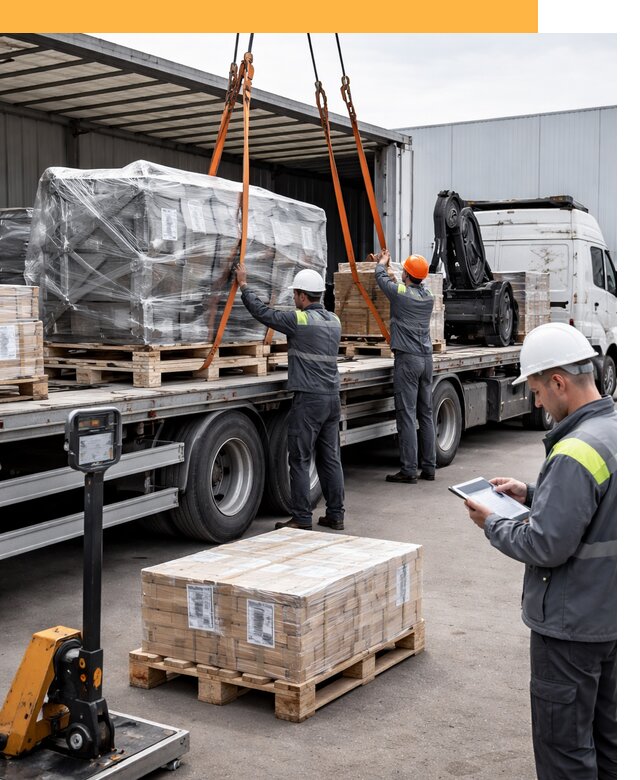 Перевозка крупного оборудования по миру от 31293 руб