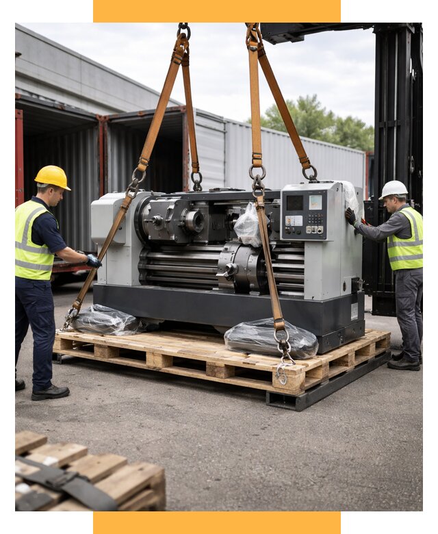 Перевозка станков и таможня от 62586 р. | СетСервис-Крт логистика