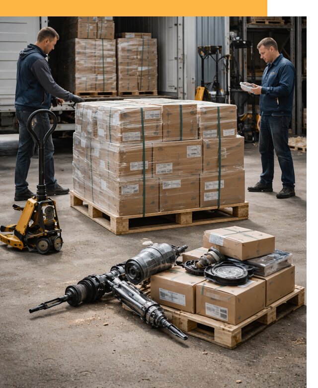 Международная перевозка автозапчастей по миру от 4694 руб