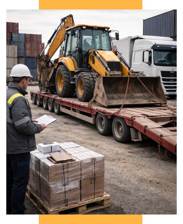 Международная перевозка спецтехники от 46940 р., СетСервис-Крт