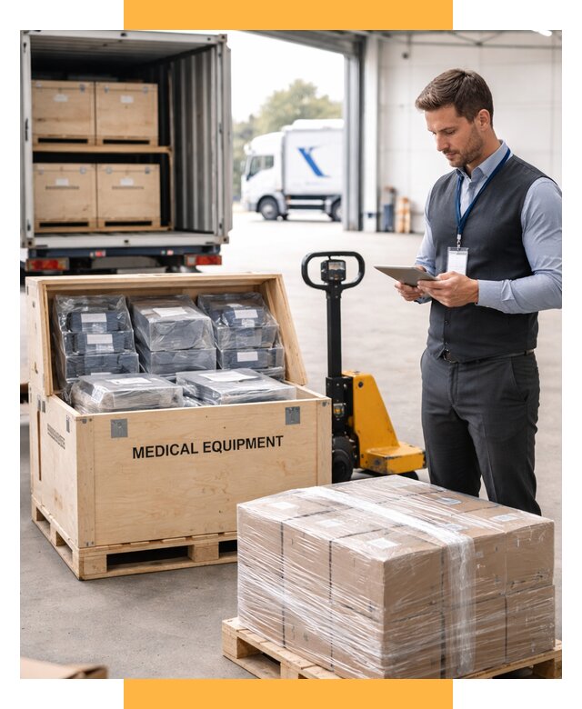 Перевозка медицинского оборудования от 15647 р. в СетСервис-Крт