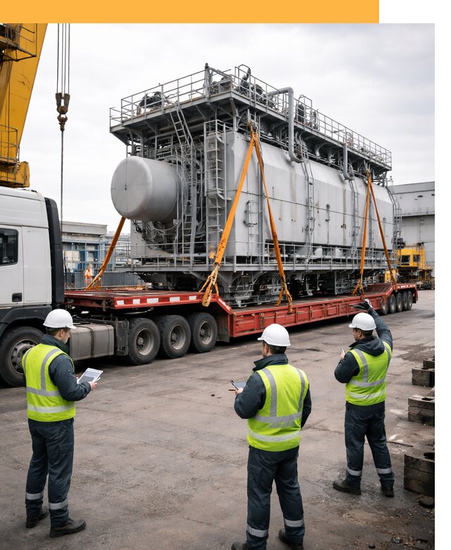 Перевозка негабаритных грузов по миру от 125172 руб