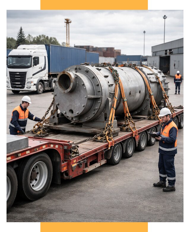 Перевозка тяжеловесных грузов под ключ от 156465 р. | СетСервис-Крт