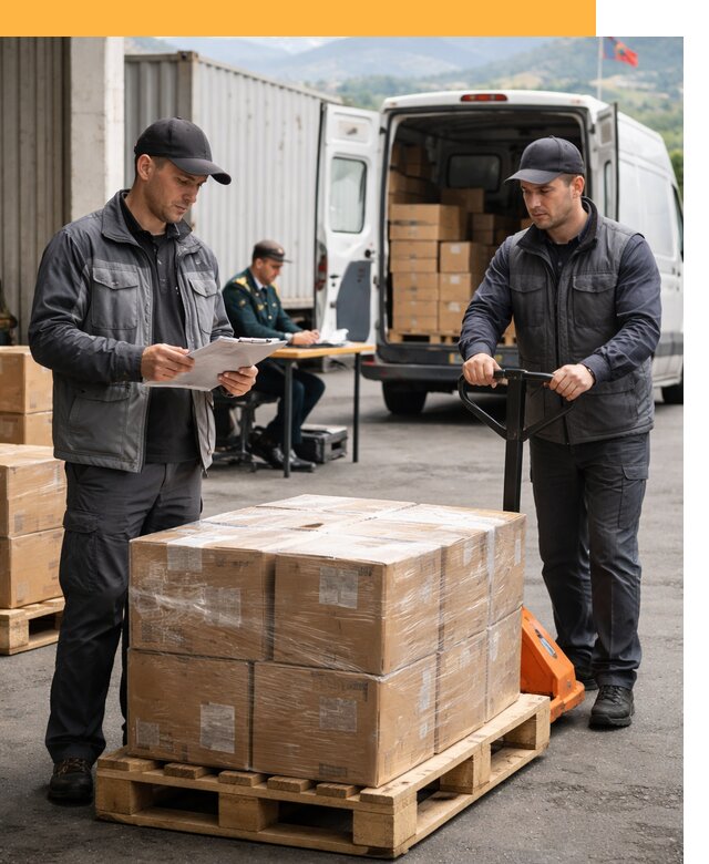 Доставка грузов через Армению, быстрая таможенная очистка от 26078