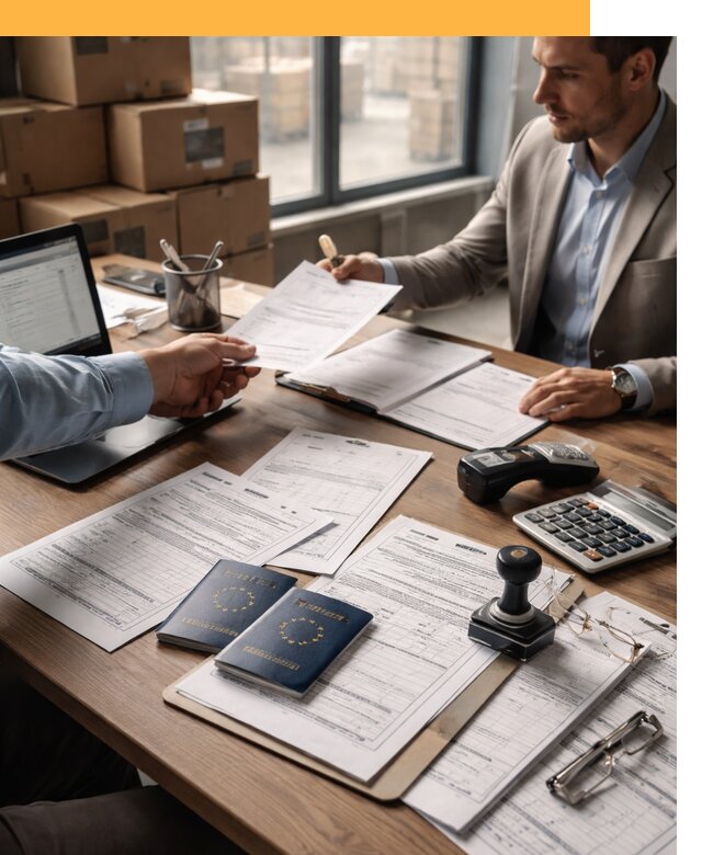 Таможенное оформление грузов из Европы от 8866 руб