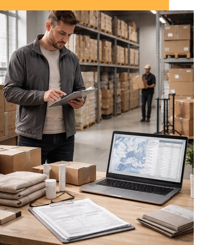 Закупка товаров в Европе под ключ: доставка, таможня от 7823 руб