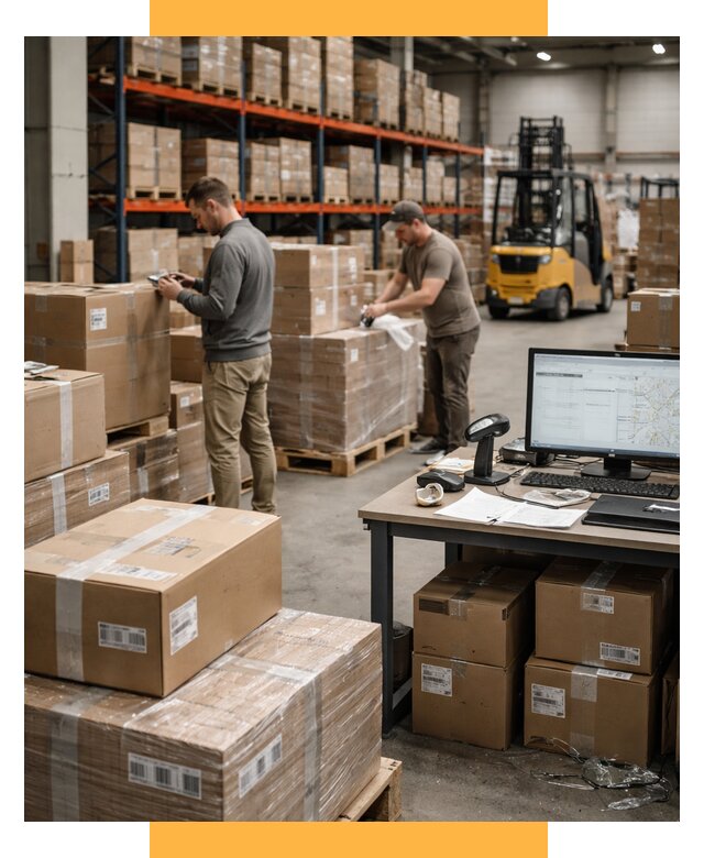 Склад консолидации в Европе от 6780 р., услуги СетСервис-Крт